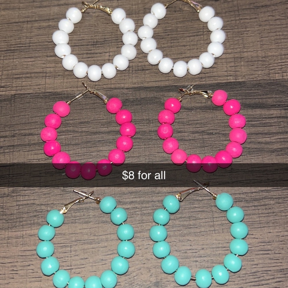 Hoop earrings